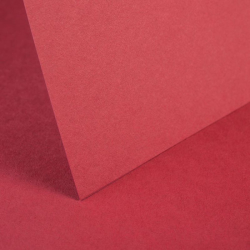 Ruby Red Plain Card 240gsm - A4 | 5 sheets