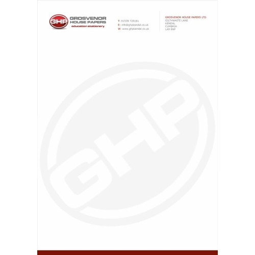 Letter Head Paper A4 80gsm Printed Colour - Pack of 500