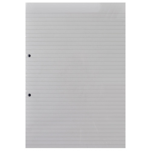 Rhino A4 8mm Ruled Punched Paper