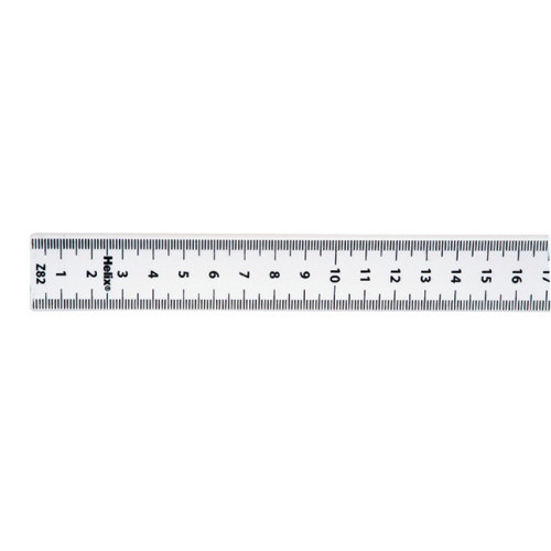 Helix White Ruler 1m Inch/Metric Each