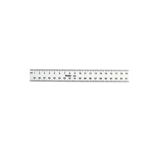 Real metric best sale ruler