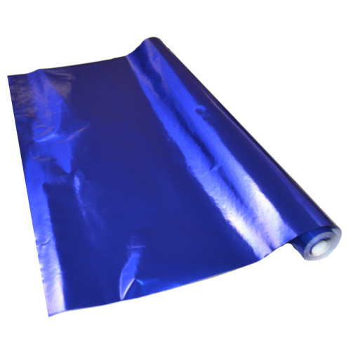 BLUE METALLIC ROLLS 508mmx3m