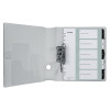 Leitz WOW Printable Index, Polypropylene, extra wide. Black and White. 1-5 premium numerical tabs. A4 - Outer carton of 20