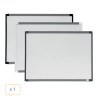 Nobo Magnetic Dry-Erase Noticeboard 585x430mm Assorted - Outer carton of 4