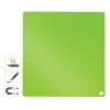 Nobo Quartet Magnetic Square Tile Green 360x360mm