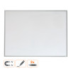 Rexel Magnetic Aluminium Frame Noticeboard 585x430mm