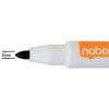 Nobo Mini Dry-Erase Marker - Assorted (Pack of 6)