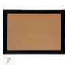 Nobo Classic Corkboard 585 x 430 mm Black Wooden Frame