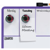Nobo Weekly Organizer 140x360mm Purple