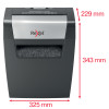 Rexel Momentum UK X308 Paper Shredder - Black