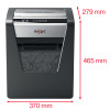 Rexel Momentum X415 UK Paper Shredder - Black