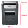 Rexel Momentum M515 Paper Shredder UK - Black