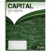 Capital Exercise Book 40 Pages 7mm Squares - Printed Cover - Pack of 10
