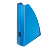 Leitz WOW Magazine File.  With thumbhole.  A4 - Blue Metallic