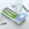Leitz WOW Desk Organiser with Inductive Charger. White/green.