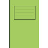 Notes Vocabulary Book 6.5" x 4"(165x102) 48 pages 7mm Ruled Light Green Cover - Pack of 100