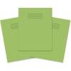 RHINO 9 x 7 Exercise Book 48 Page, Light Green, F8M (Pack 100)