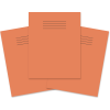 RHINO 9 x 7 Exercise Book 80 Page, Orange, S10 (Pack 100)