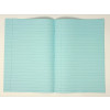 GHP A4 32 Page SEN Books - Light Yellow with Blue Tinted Paper 12mm Lined with Margin - Pack of 10