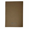 GHP A4 32 Page SEN Books - Brown  with Pink Tinted Paper 8mm Lined with Margin