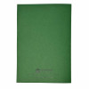 GHP A4 32 Page SEN Books - Dark Green with Green Tinted Paper 8mm Lined with Margin - Pack of 10