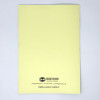 GHP A4 32 Page SEN Books - Light Yellow with Lilac Tinted Paper 12mm Lined with Margin - Pack of 10