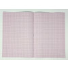 GHP A4 32 Page SEN Books - Brown with Lilac Tinted Paper 10mm Squared - Pack of 10