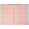 GHP A4 32 Page SEN Books - Light Blue with Pink Tinted Paper 12mm Lined with Margin - Pack of 10