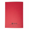 GHP A4 32 Page SEN Books - Red with Pink Tinted Paper 8mm Lined with Margin