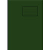 Notes Exercise Book A4 48 pages 7mm Squares Dark Green Cover - Pack of 100