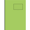 Notes Exercise Book A4 96 pages 8mm Ruled and Margin Light Green cover - Pack of 50