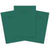 RHINO A4 Exercise Book 48 page, Dark Green, S10 (Pack 100)