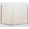 Rhino Flexiback A5 Notebook 160 Page 8mm Feints Framed with a Tan Cover - Pack of 5