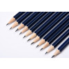 Helix Oxford Eraser Tipped Pencils with Plastic Free Packaging - HB - Pack of 12