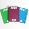 RHINO A6 Polypropylene Notebook with Elastic Band 200 Page, Assorted Colours, F7 (Pack 6)