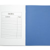 RHINO 13 x 9 Scrapbook 36 Page Blue Sugar Paper (Pack 6)