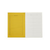 RHINO A5 Reading Record Book 40 Page, Yellow, Reading Record Template (Pack 100)