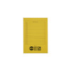 RHINO A5 Reading Record Book 40 Page, Yellow, Reading Record Template (Pack 100)