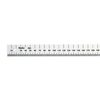 Helix-White-1-Meter-Metric-Ruler